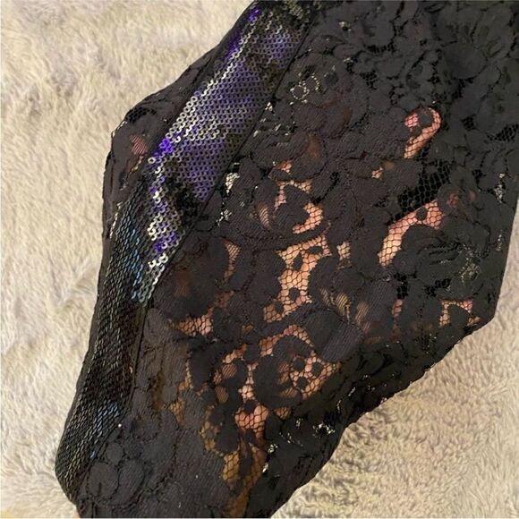 NWT Robert Rodriguez Elegant Black Lace Women's PantsUS4 - Picture 6 of 12